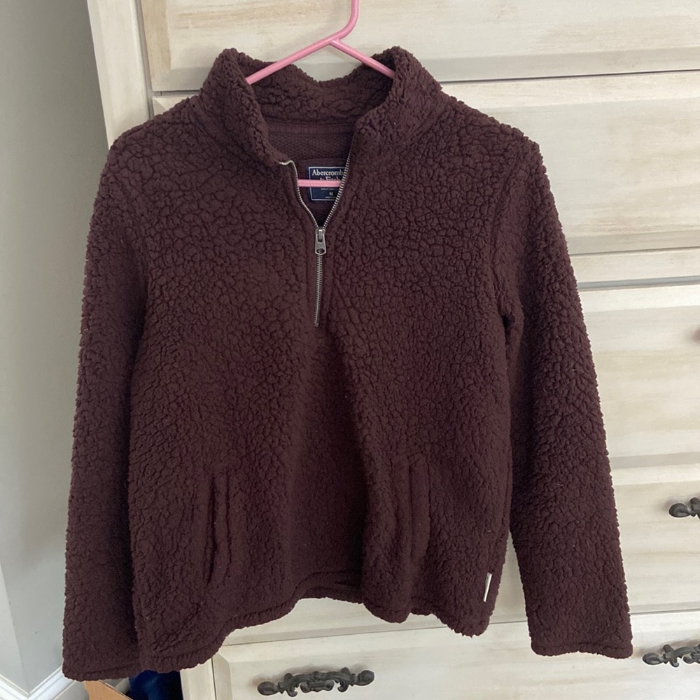 Sherpa sweatshirt from Abercrombie & Fitch